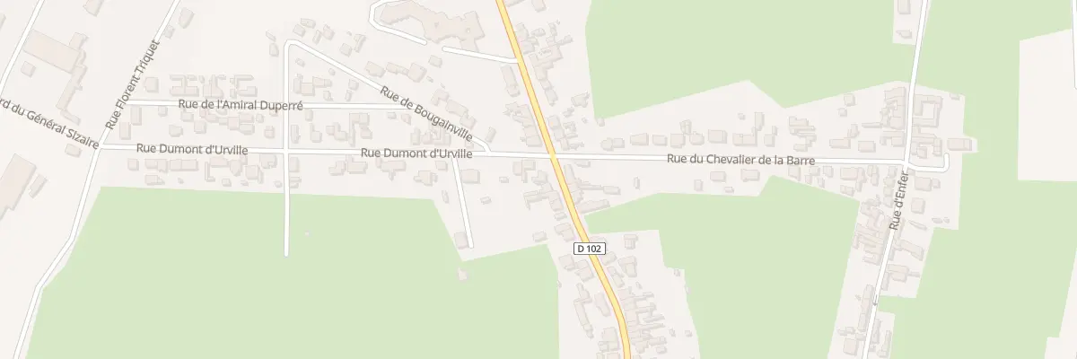 Plan du 119 Rue du Maréchal Foch à Cayeux-sur-Mer