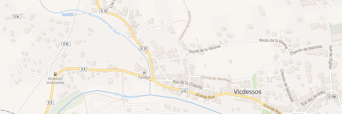 Plan du 2 Pl du Marronnier à Val-de-Sos