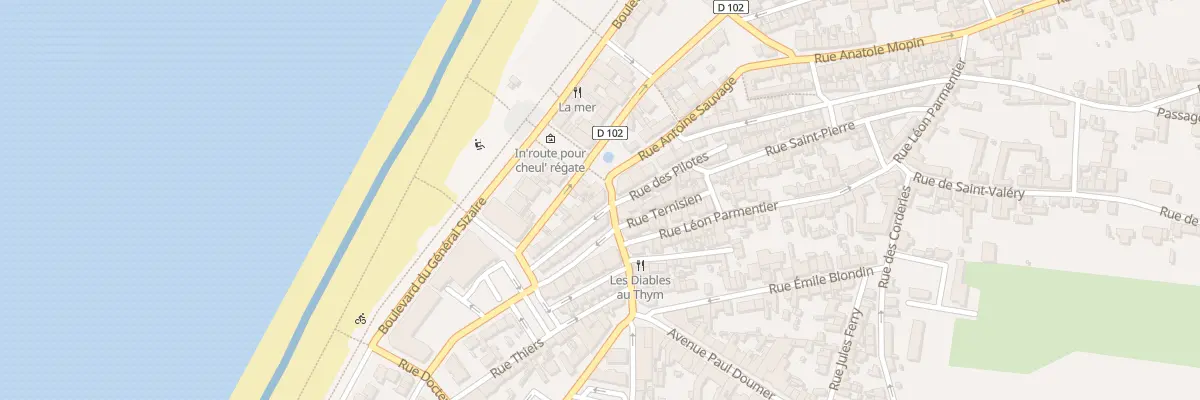 Plan du 239 Rue du Maréchal Foch à Cayeux-sur-Mer