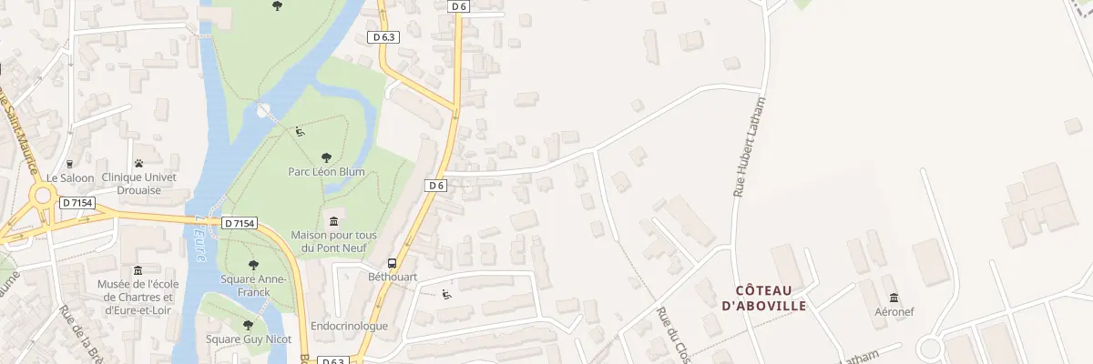 Plan du 8 Rle du Grand Sentier à Chartres