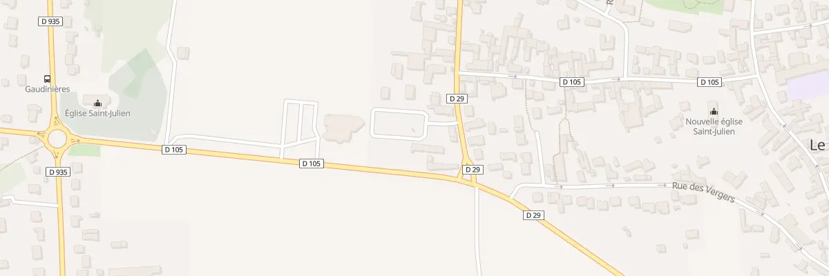 Plan du 120 Rue de Voves au Coudray
