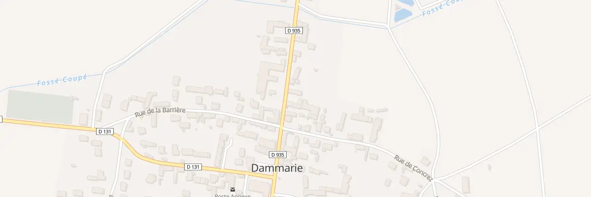 Plan du 9 Rue de Chartres à Dammarie