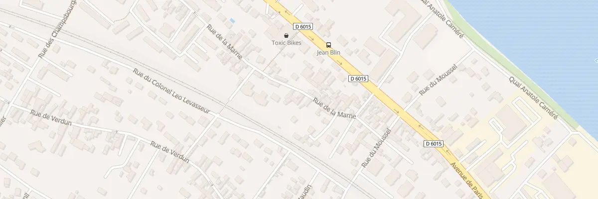 Plan du 25A Rue de la Marne à Vernon