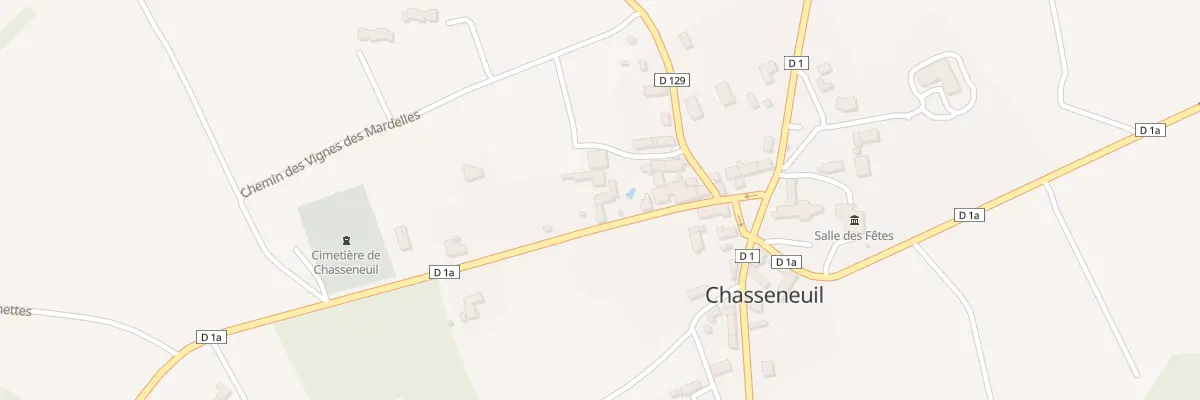 Plan du 5022 Le Bourg à Chasseneuil
