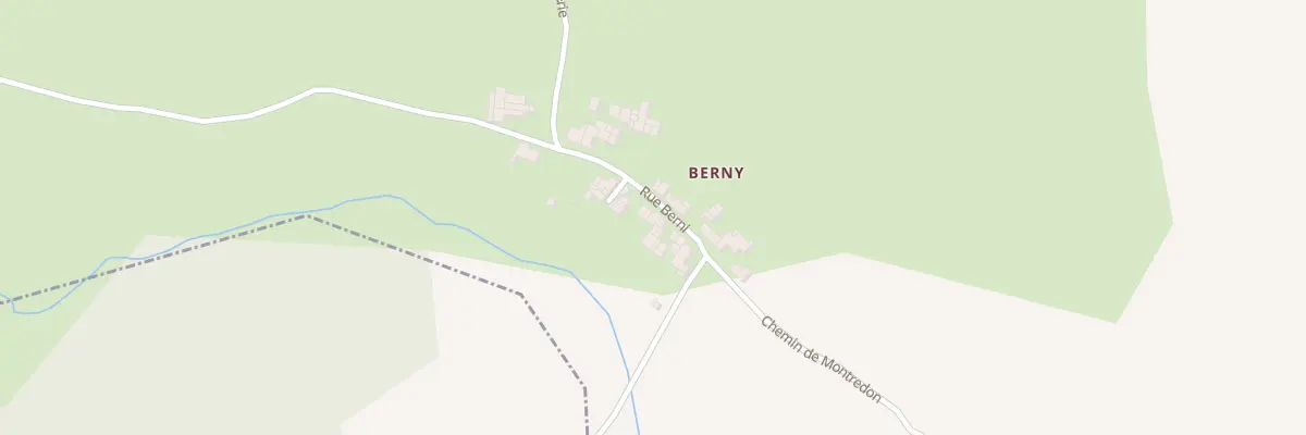 Plan du 5007 Berni à Cadarcet