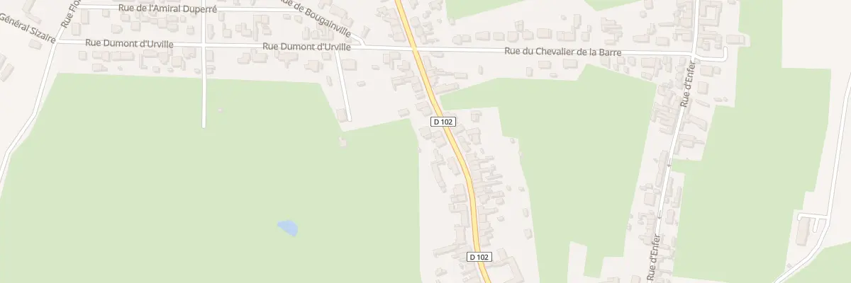 Plan du 107 Rue du Maréchal Foch à Cayeux-sur-Mer