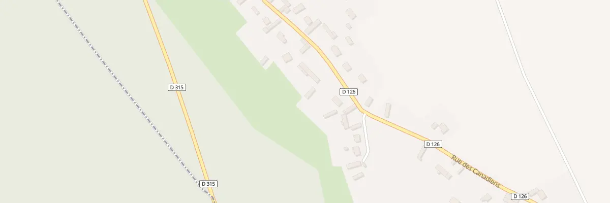 Plan du 38 Rue des Canadiens à Millebosc