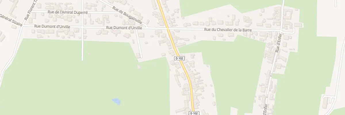 Plan du 111 Rue du Maréchal Foch à Cayeux-sur-Mer