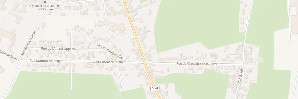 Plan du 96 Rue du Maréchal Foch à Cayeux-sur-Mer