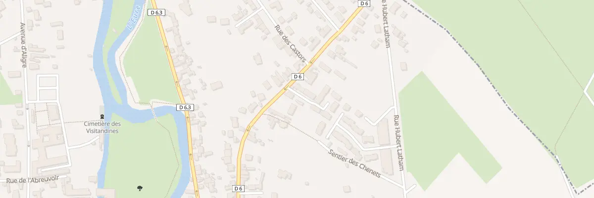 Plan du 96B Rue des Gdes Filles Dieu à Chartres