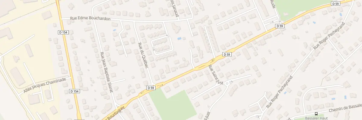 Plan du 42 Rue Leonce Bourliaguet à Brive-la-Gaillarde