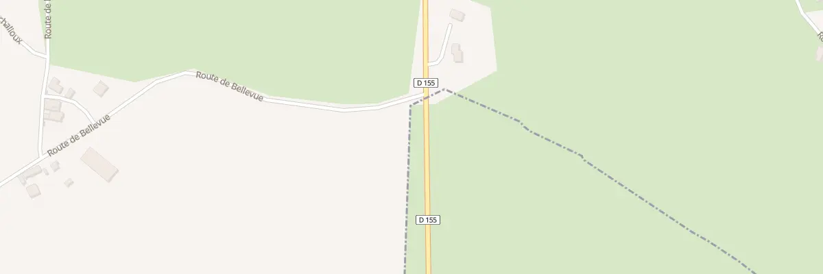 Plan du 786 Rte des Cretes à Vigeois