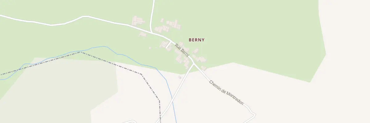 Plan du 120 Berni à Cadarcet