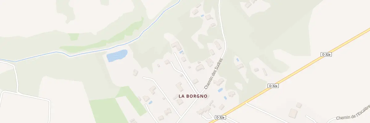 Plan du 213 Che des Sudres à Vacquiers