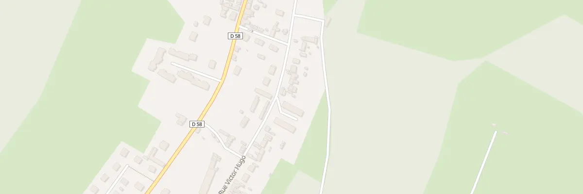 Plan du 9034 Rue Victor Hugo à Incheville