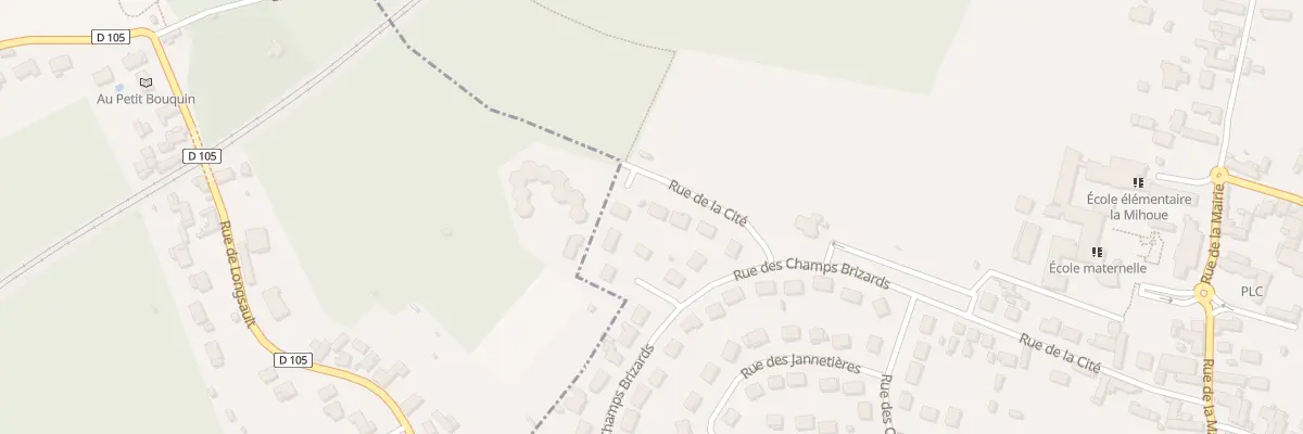 Plan du 35 Rue de la Cité à Champhol