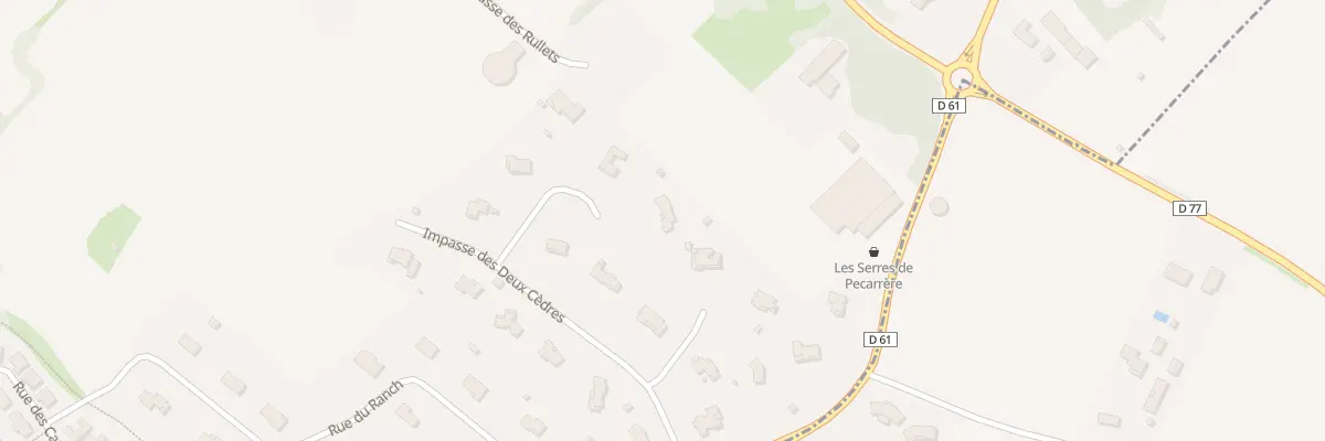 Plan du 4 Imp des Peupliers à Saint-Geniès-Bellevue