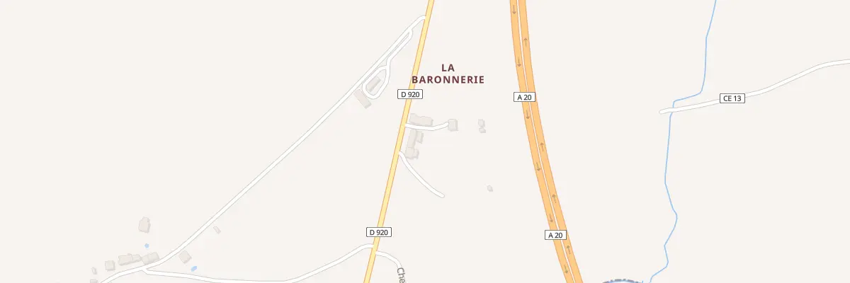 Plan du 5081 La Baronnerie à Vigoux