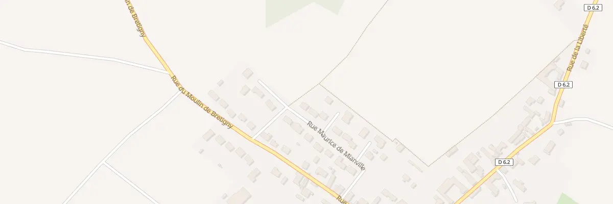 Plan du 22 Rue Maurice de Mianville à Saint-Prest