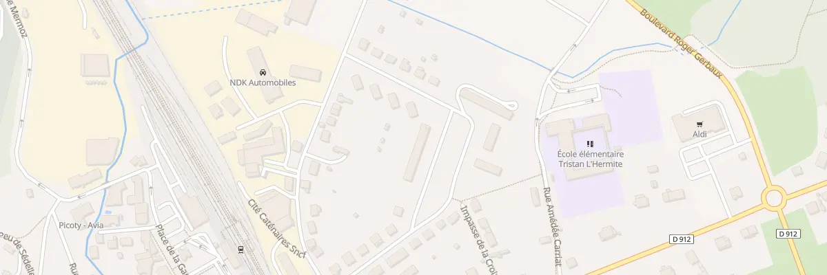 Plan du 19 Rue René Bruat à La Souterraine
