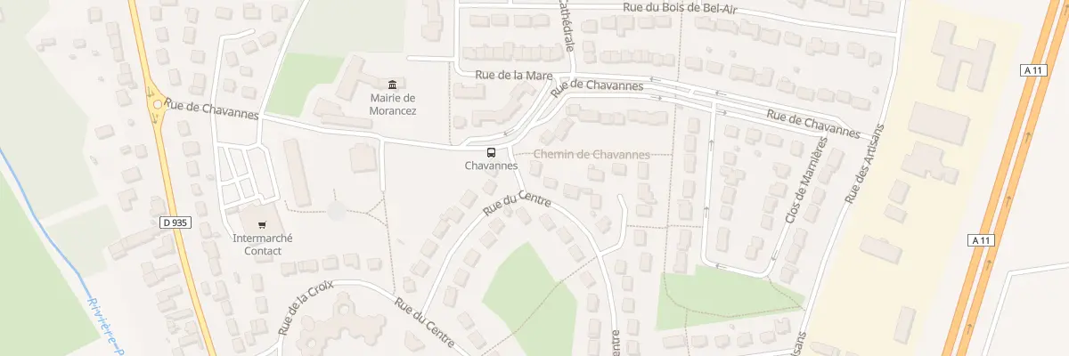 Plan du 88 Rue du Centre à Morancez