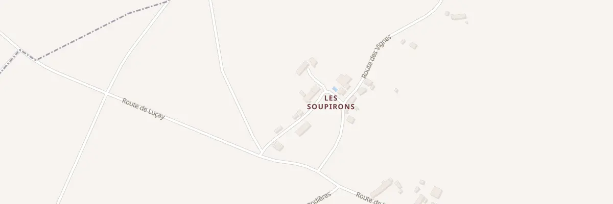 Plan du 1 Les Soupirons à Langé