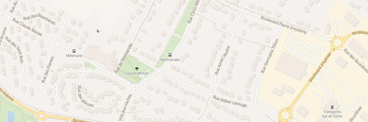 Plan du 37 Rue Chico Mendes à Vernon