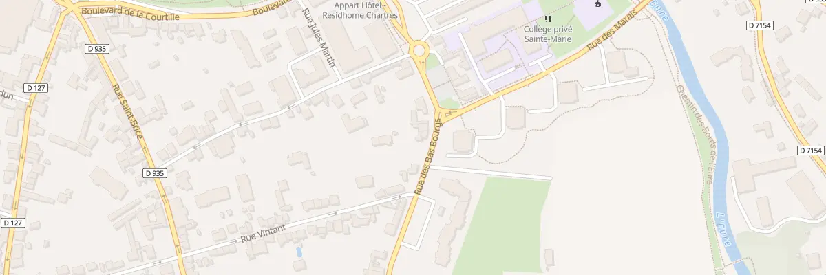 Plan du 14 Rue des Bas Bourgs à Chartres