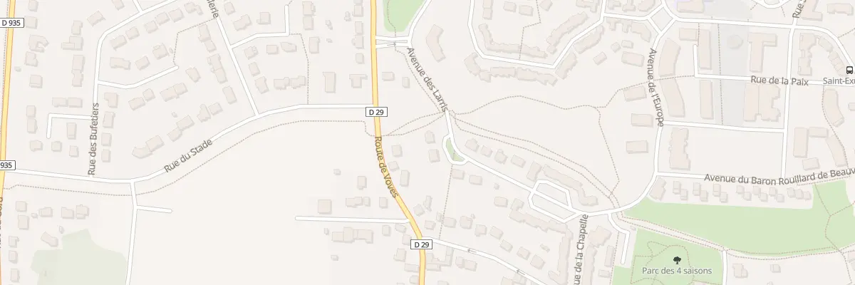 Plan du 2 Rue des Larris au Coudray