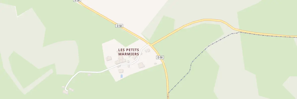 Plan du 1 Rue des Petits Marmiers à La Jonchère-Saint-Maurice
