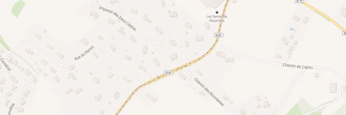 Plan du 2 Imp des Deux Cedres à Saint-Geniès-Bellevue