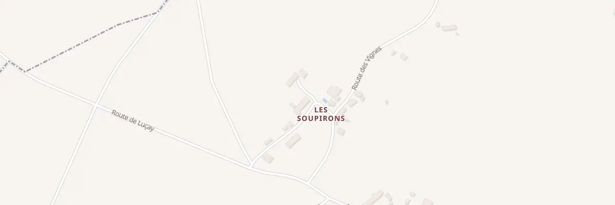 Plan du 3 Les Soupirons à Langé