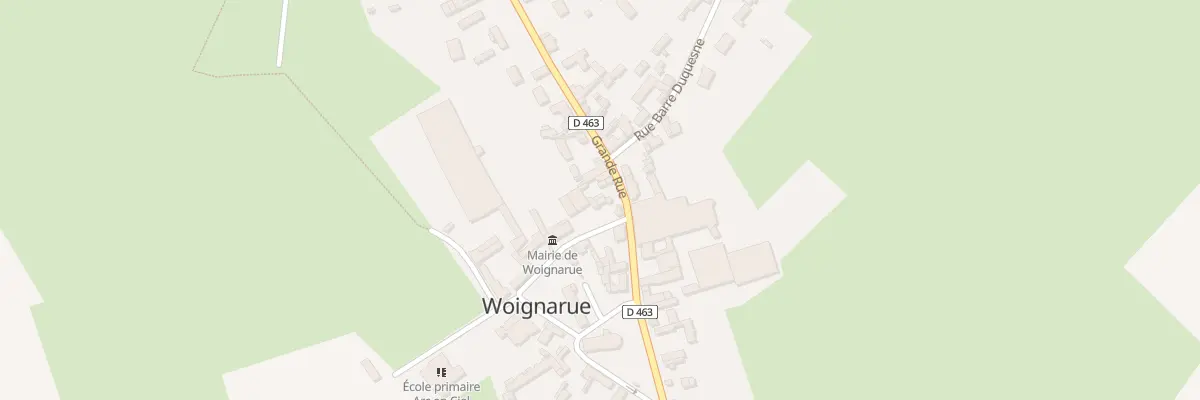 Plan du 10 Rue de la Mairie à Woignarue