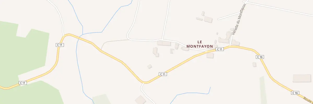 Plan du 141 Imp du Montfayon au Châtenet-en-Dognon