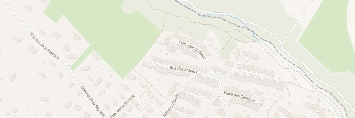Plan du 28 Rue des Mûriers à Saint-Jean