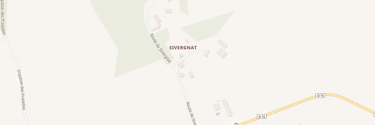 Plan du 12 Rte de Sivergnat à Saint-Bonnet-Briance