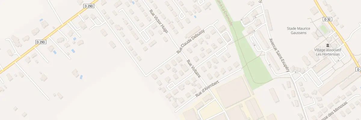 Plan du 7 Rue Voltaire à Villemur-sur-Tarn