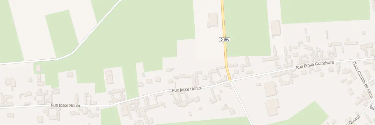 Plan du 10 Rue Josse Hénin à Méneslies