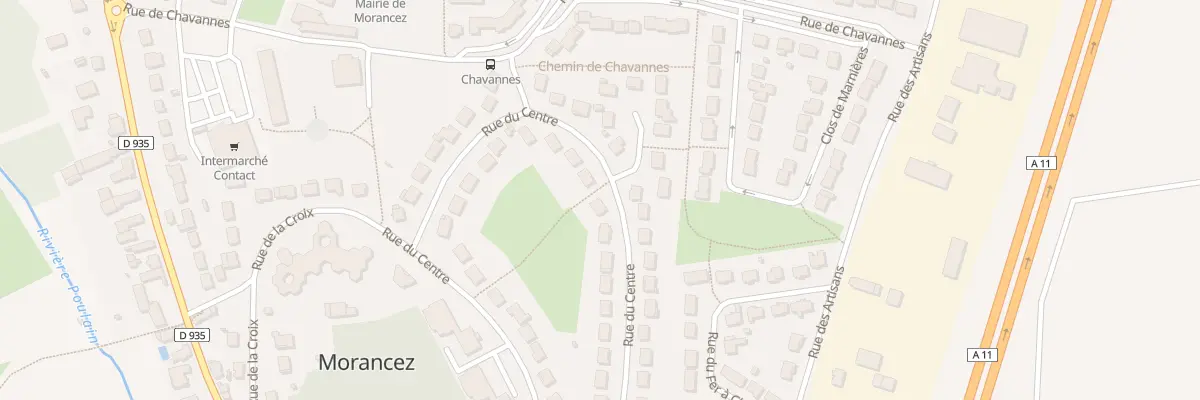 Plan du 41 Rue du Centre à Morancez