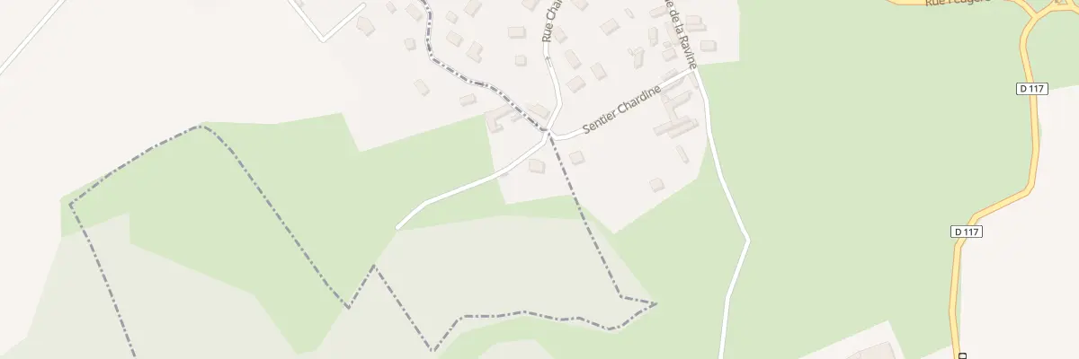 Plan du 11 Rue Chardine à Hennezis