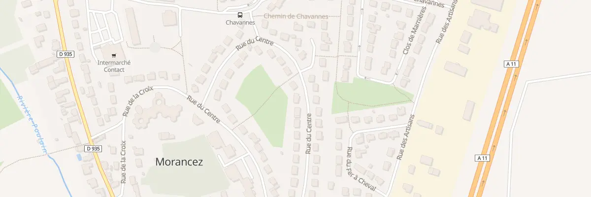 Plan du 39 Rue du Centre à Morancez