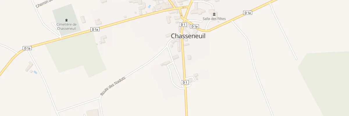 Plan du 10 Rue des Combattants à Chasseneuil