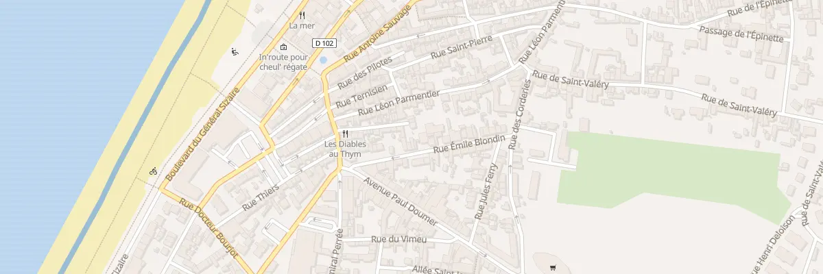 Plan du 23B Rue Emile Blondin à Cayeux-sur-Mer