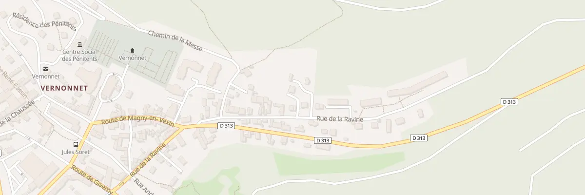 Plan du 73 Rue de la Ravine à Vernon