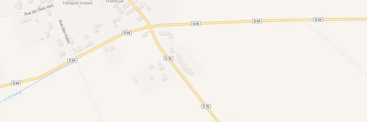 Plan du 7 Rte de Villedieu à Saint-Lactencin