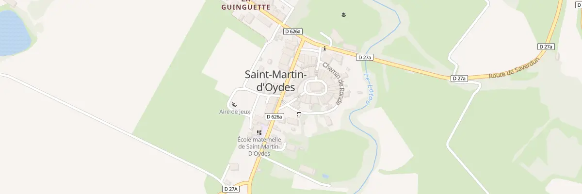 Plan du 9 Pl de l’Eglise à Saint-Martin-d’Oydes