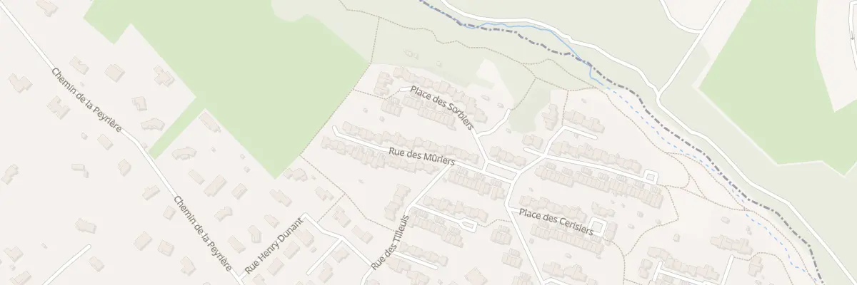 Plan du 22 Rue des Mûriers à Saint-Jean