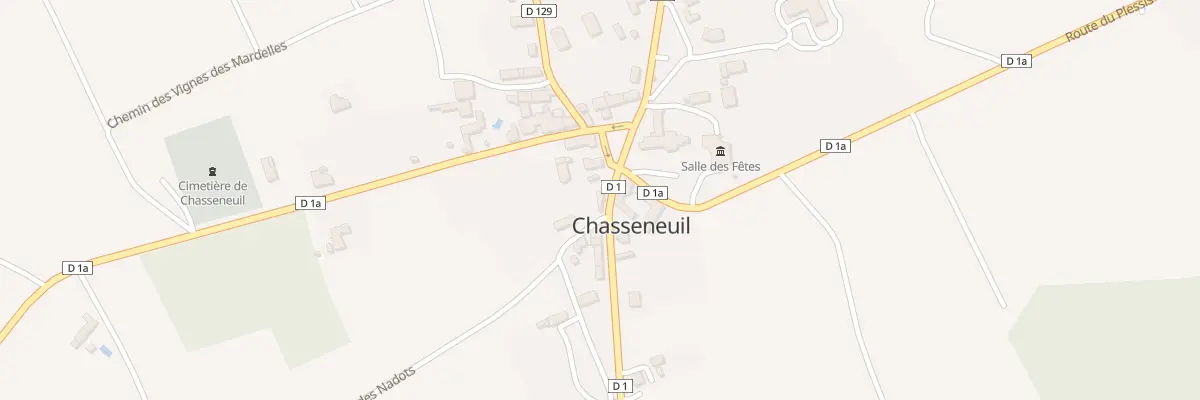 Plan du 5014 Le Bourg à Chasseneuil