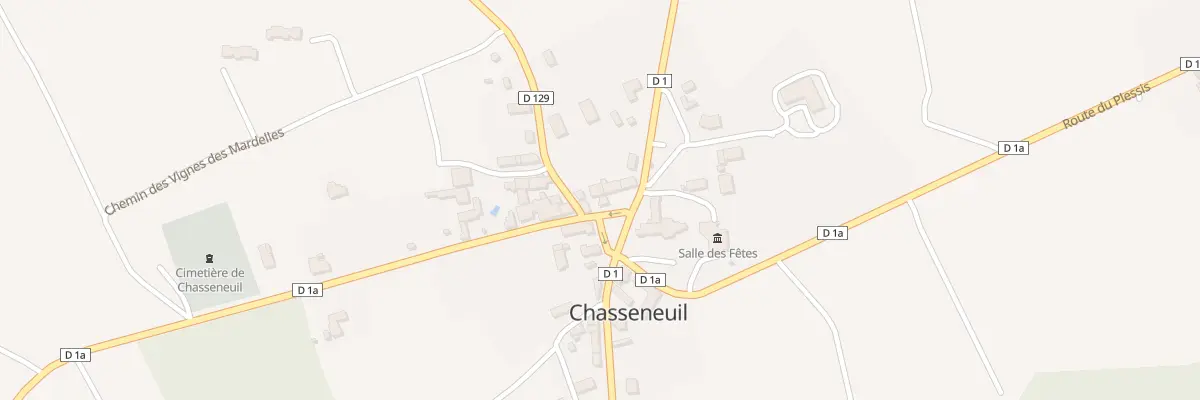 Plan du 5034 Le Bourg à Chasseneuil