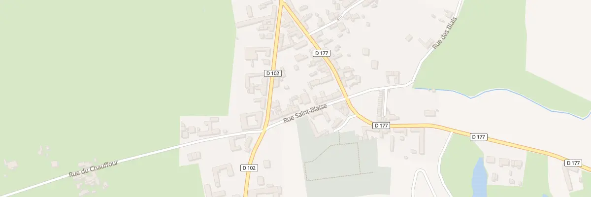 Plan du 12 Rue Saint Blaise à Cayeux-sur-Mer